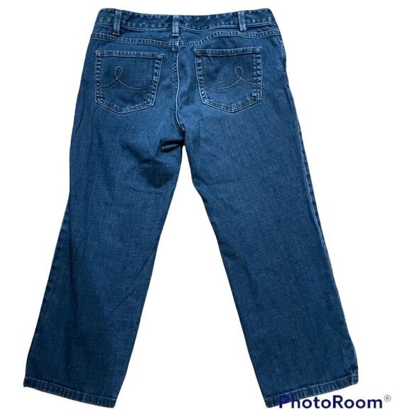 Loft Denim Capri Pants, Size 6 - Picture 2 of 4